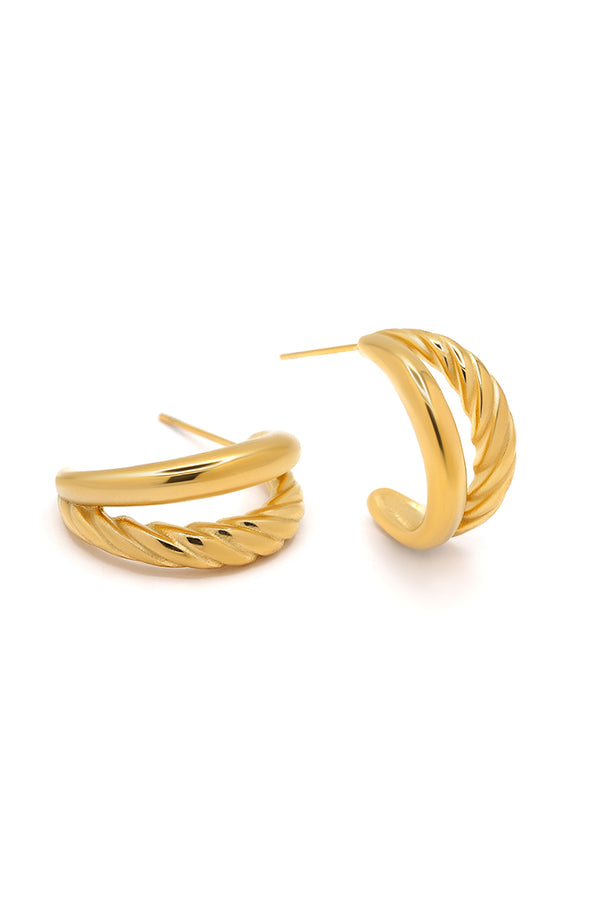 Aros "Elvire" Acero Inoxidable