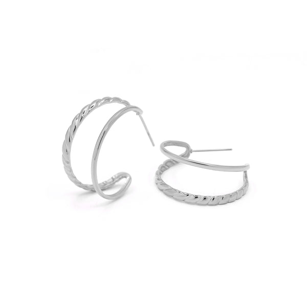 Aros "Honorine" Acero Inoxidable