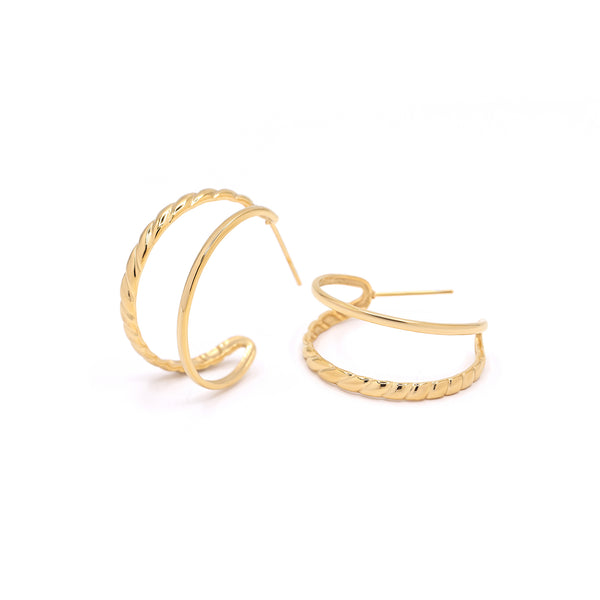 Aros "Honorine" Acero Inoxidable