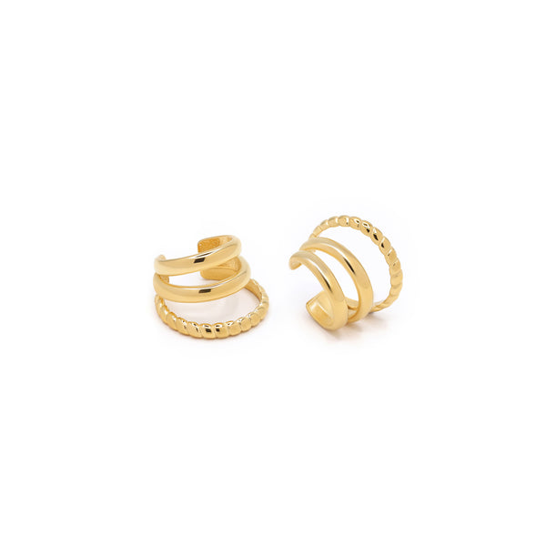 Earcuffs "Solange" Acero Inoxidable