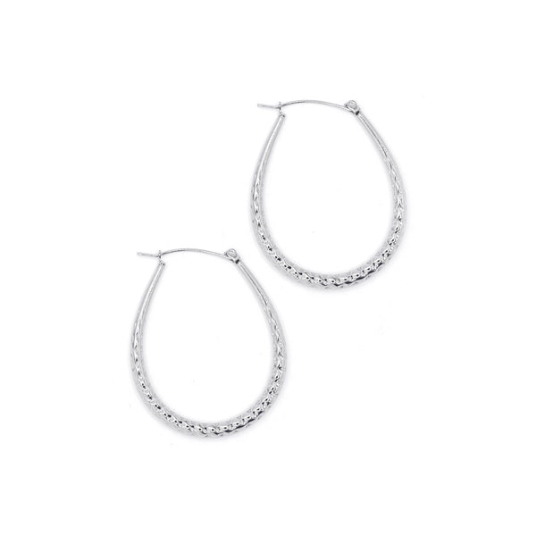 "Dora" Stainless Steel Hoop Earrings