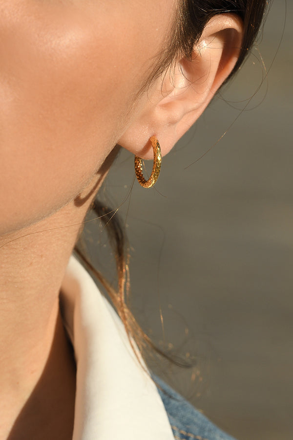 Aros "Lilia" Acero Inoxidable