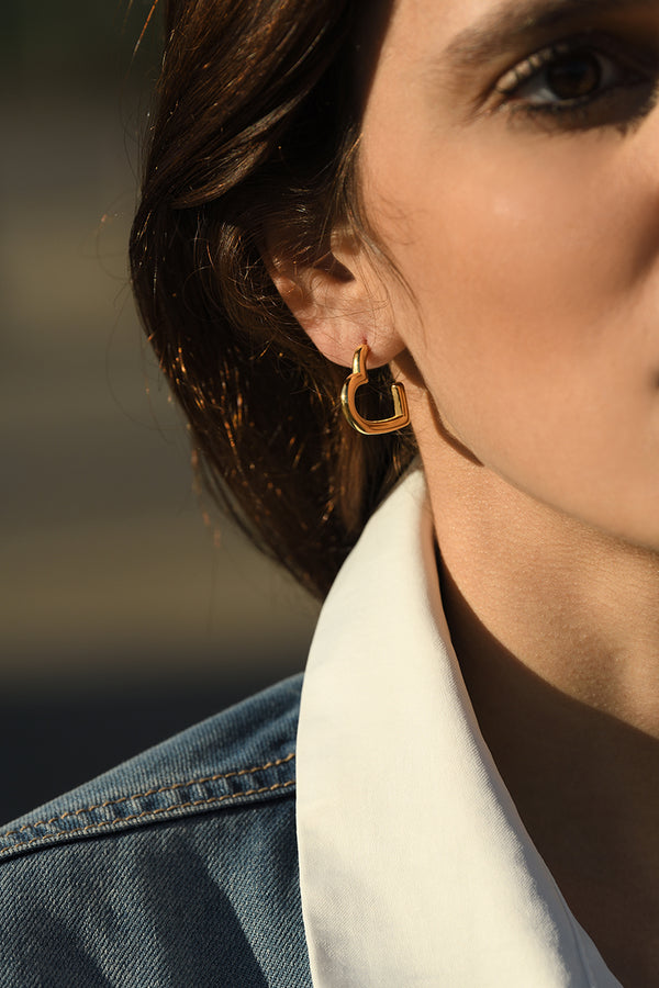 Aros "Lucille" de Acero Inoxidable