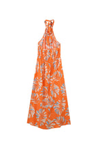 Vestido Largo Kendall - Naranja