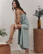Kenya Long Dress - Green