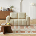 Kerea – Rak fast 2-sitssoffa – Chenilletyg taupe