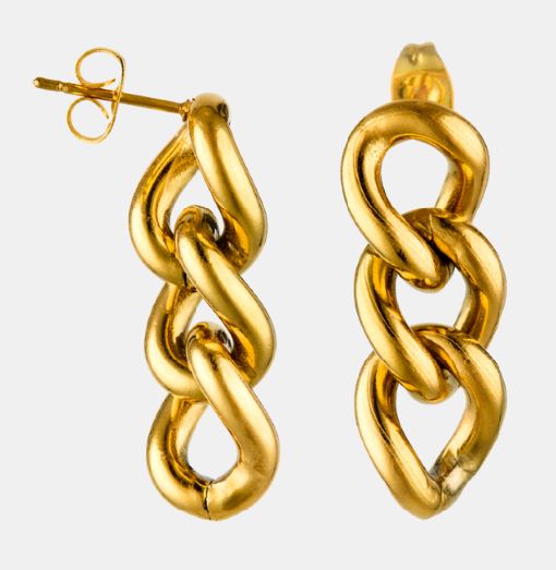 Pendientes "Raphaelle" Acero Inoxidable