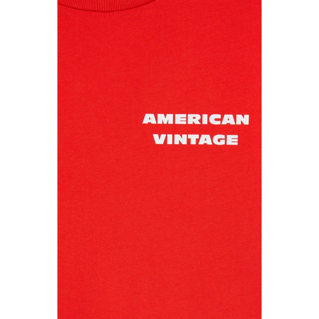 T-Shirt Droit Col Rond Imprime - Fraisier Vintage - Enfant