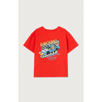 T-Shirt Droit Col Rond Imprime - Fraisier Vintage - Enfant