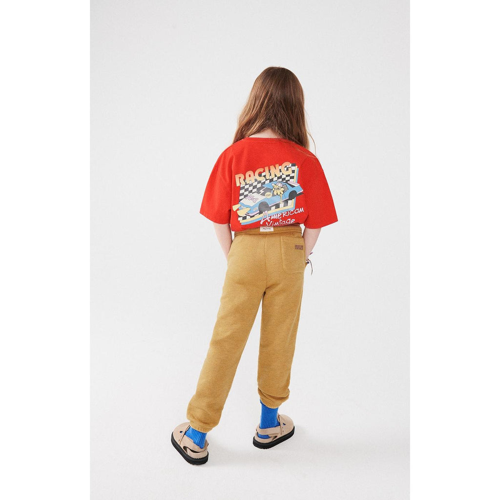 T-Shirt Droit Col Rond Imprime - Fraisier Vintage - Enfant