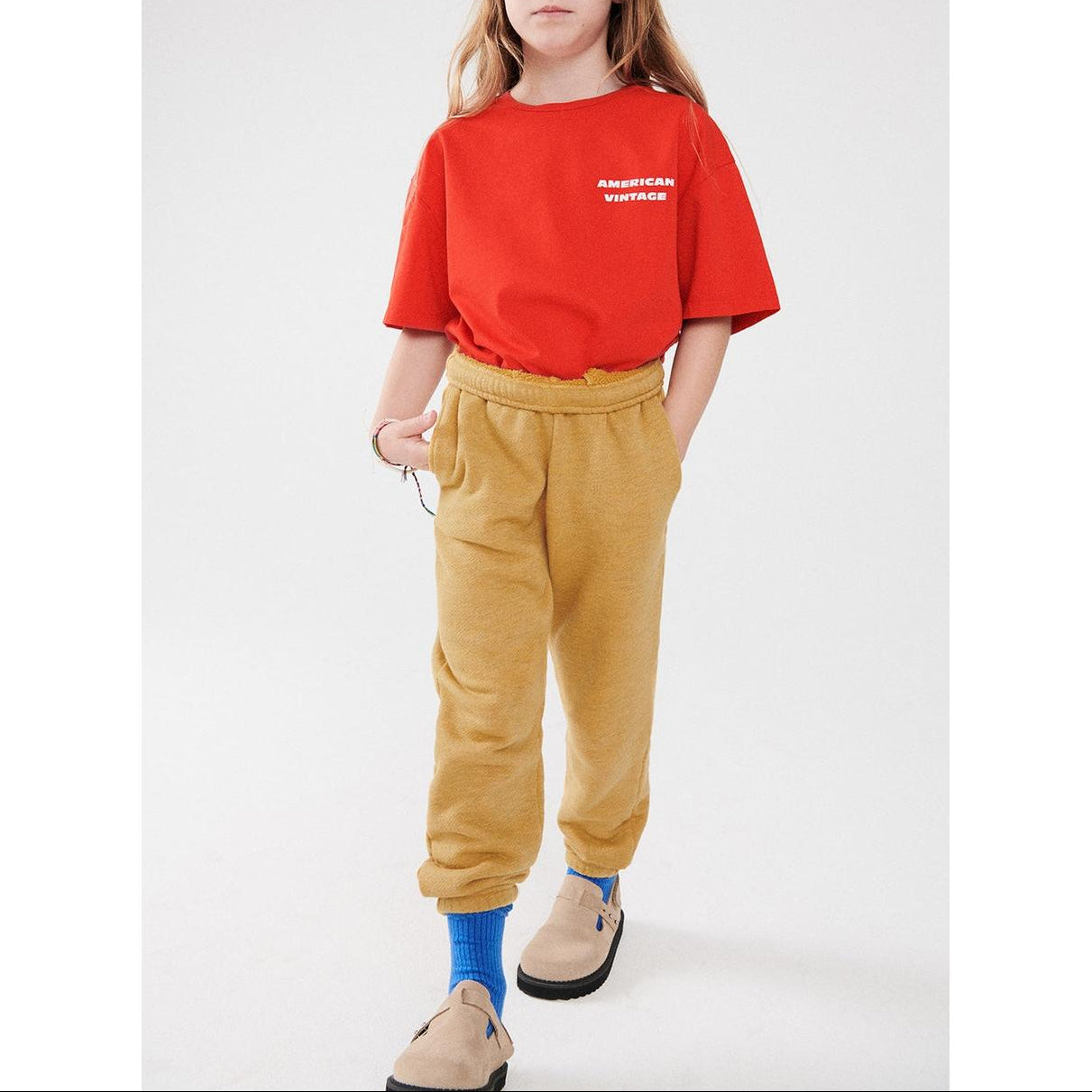 T-Shirt Droit Col Rond Imprime - Fraisier Vintage - Enfant