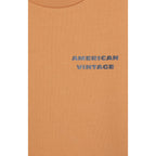 Straight Round-Neck Printed T-Shirt - Vintage Hazelnut - Kids