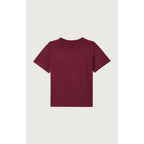 T-Shirt Col Rond - Bordeaux Vintage - Enfant