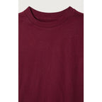 T-Shirt Col Rond - Bordeaux Vintage - Enfant