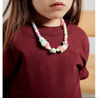 T-Shirt Col Rond - Bordeaux Vintage - Enfant