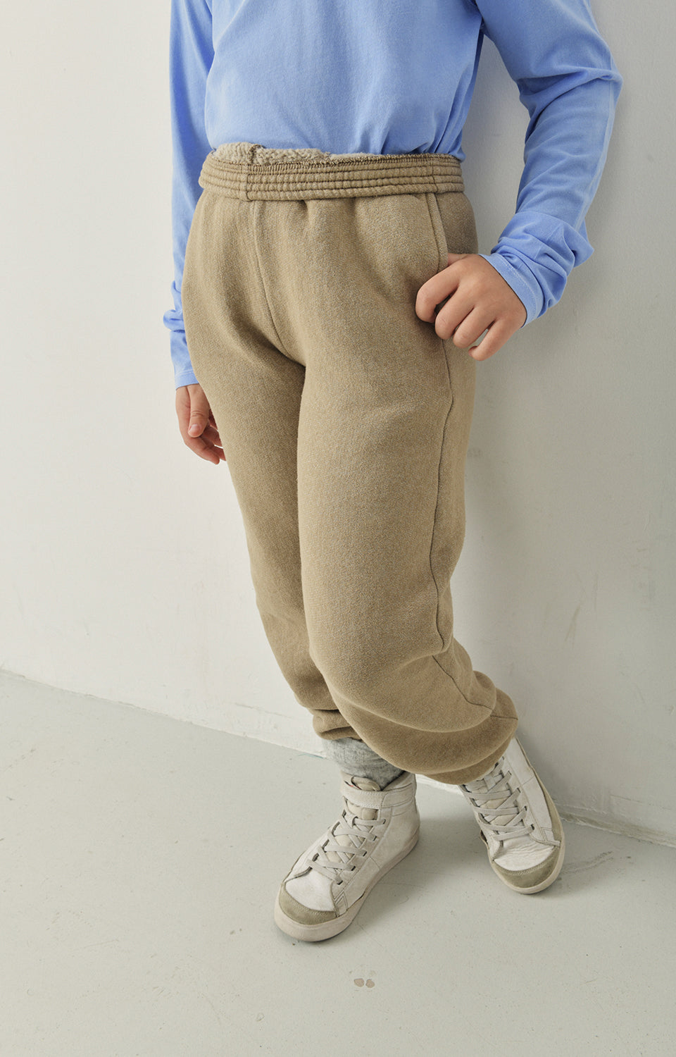Ikatown Joggers - Cafe Au Lait Vintage - Kids