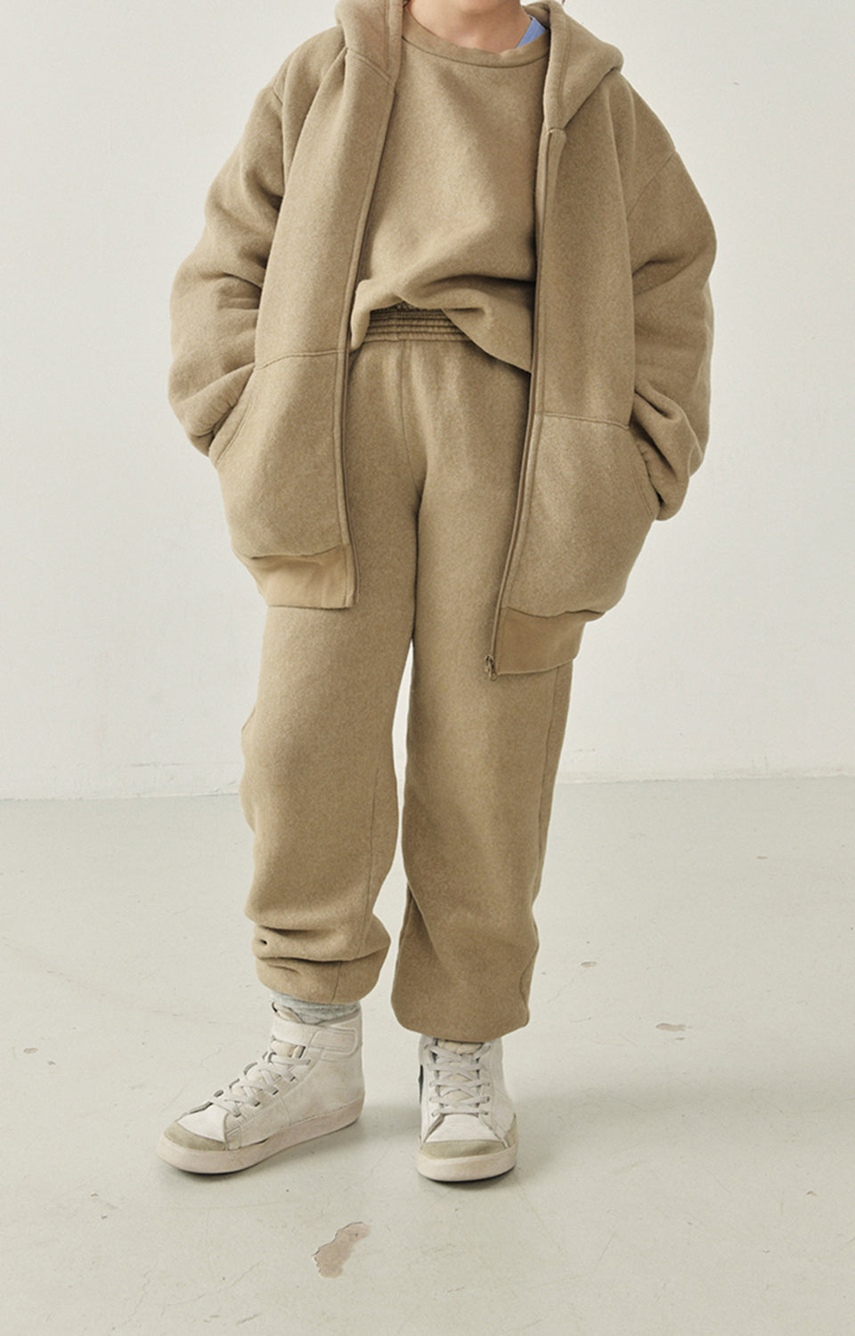 Ikatown Joggers - Cafe Au Lait Vintage - Kids
