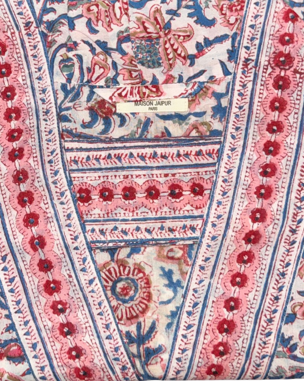Madras kimono