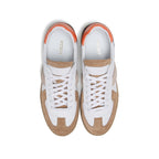 Basket Kinks Sm - Cognac/Blanc/Taupe