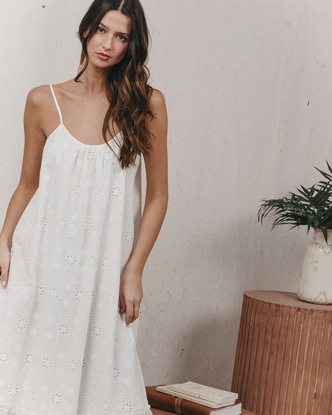 Vestido Largo Kinzzy - Crudo