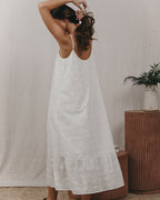 Vestido Largo Kinzzy - Crudo