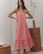 Vestido Largo Kinzzy - Rosa