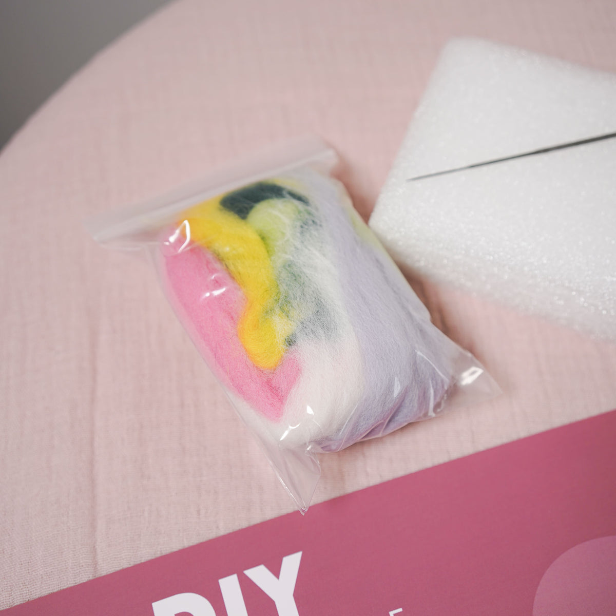 Kit Diy Feutrage À L'Aiguille Hortensia