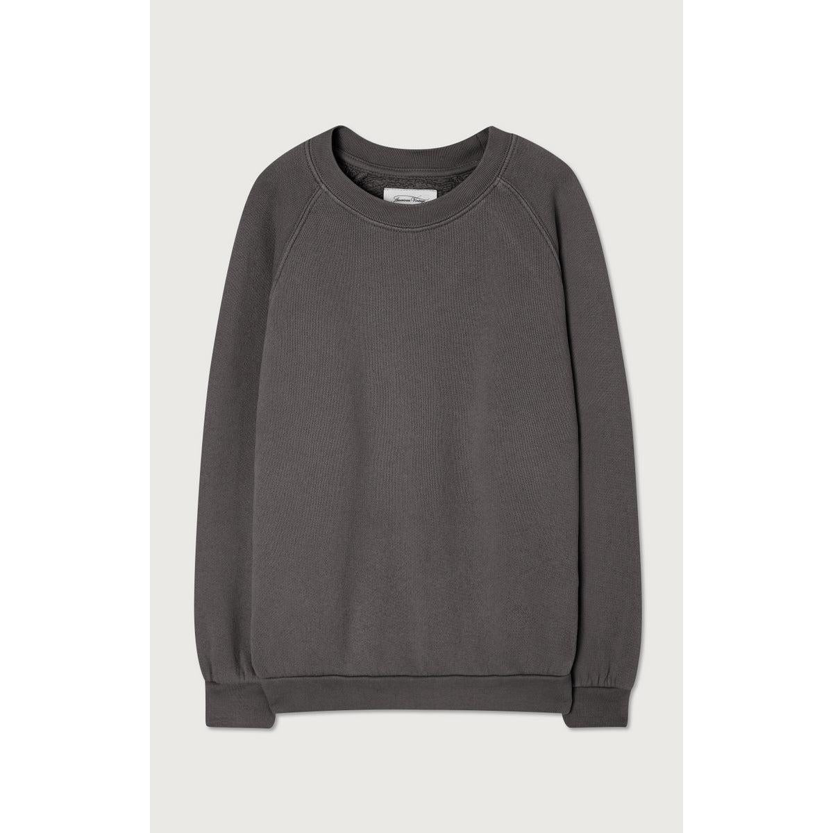 Round-Neck Sweatshirt - Vintage Carbon - Kids