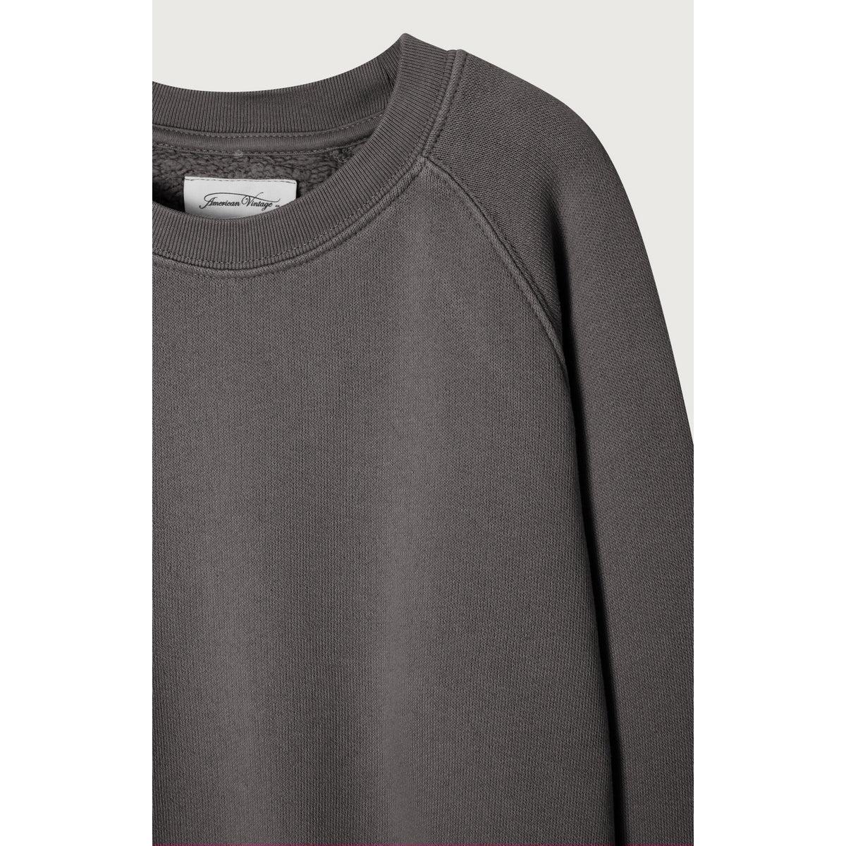 Round-Neck Sweatshirt - Vintage Carbon - Kids