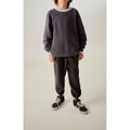 Round-Neck Sweatshirt - Vintage Carbon - Kids