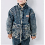 Chaqueta Cuello Camisa Abotonada - Dirty Vintage - Niño