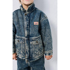 Chaqueta Cuello Camisa Abotonada - Dirty Vintage - Niño