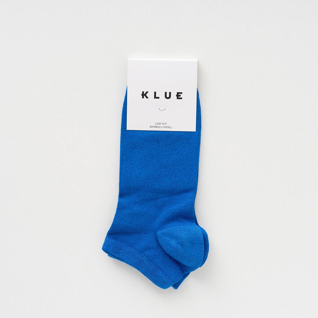Calzini corti tinta unita - Blu ceruleo