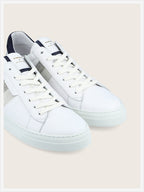 Spark Gang M - Nappa/Chevron - White/Navy