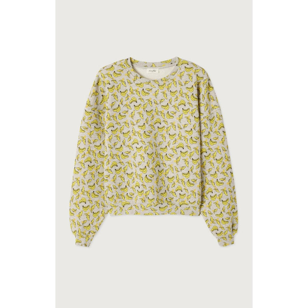 Sudadera de cuello redondo estampada - Polly - Mujer
