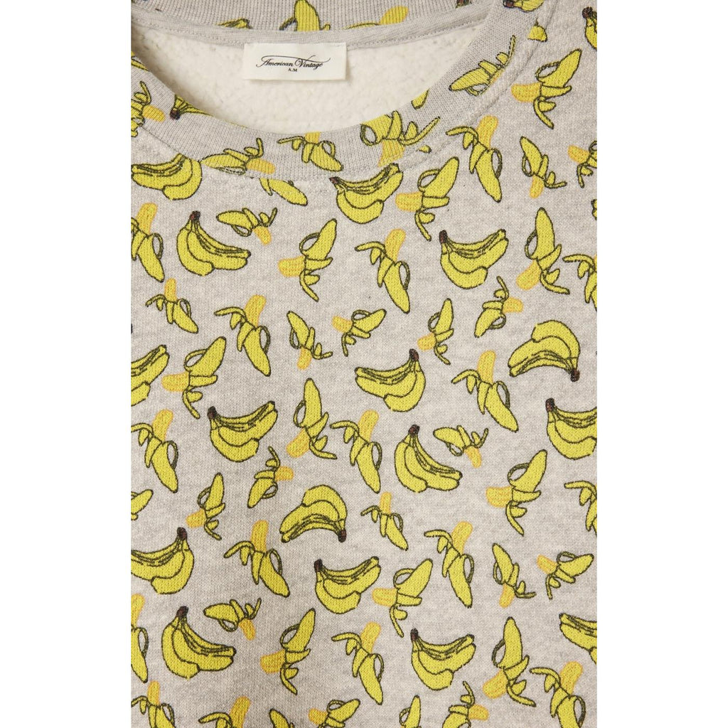 Sudadera de cuello redondo estampada - Polly - Mujer