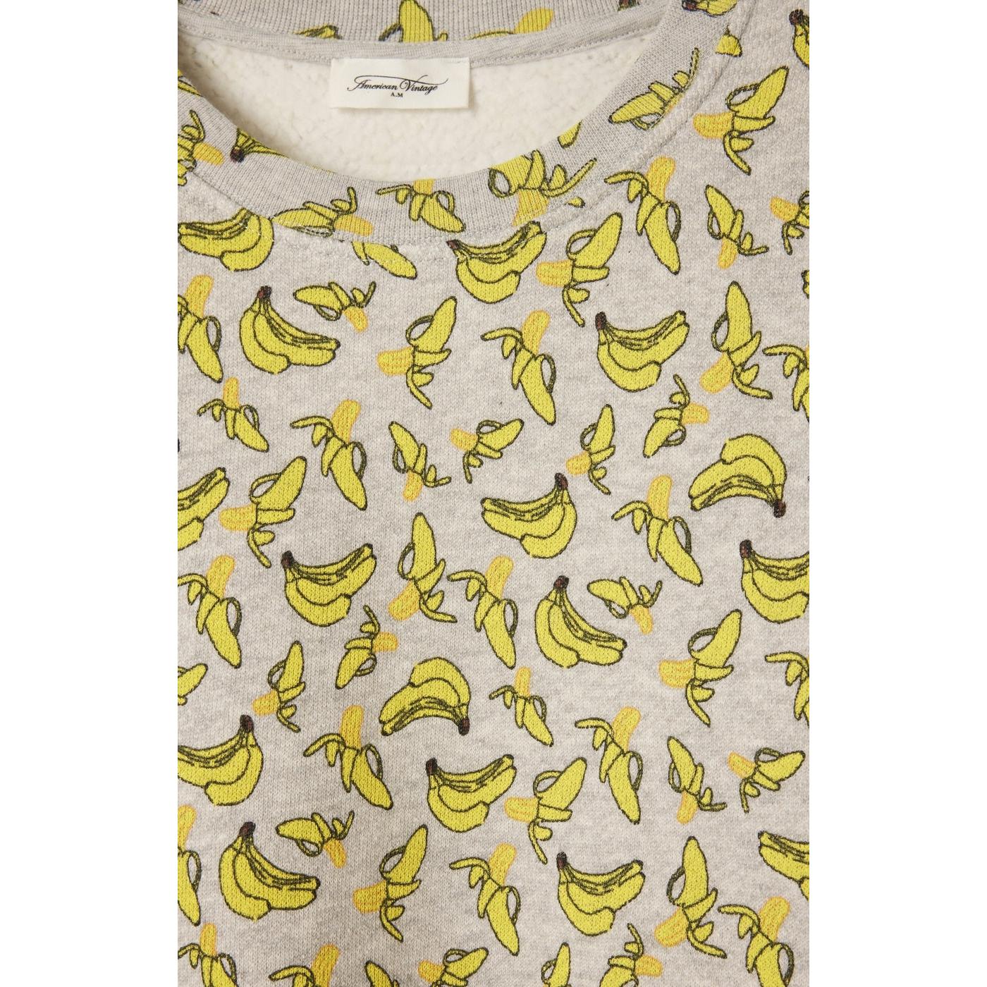 Sudadera de cuello redondo estampada - Polly - Mujer