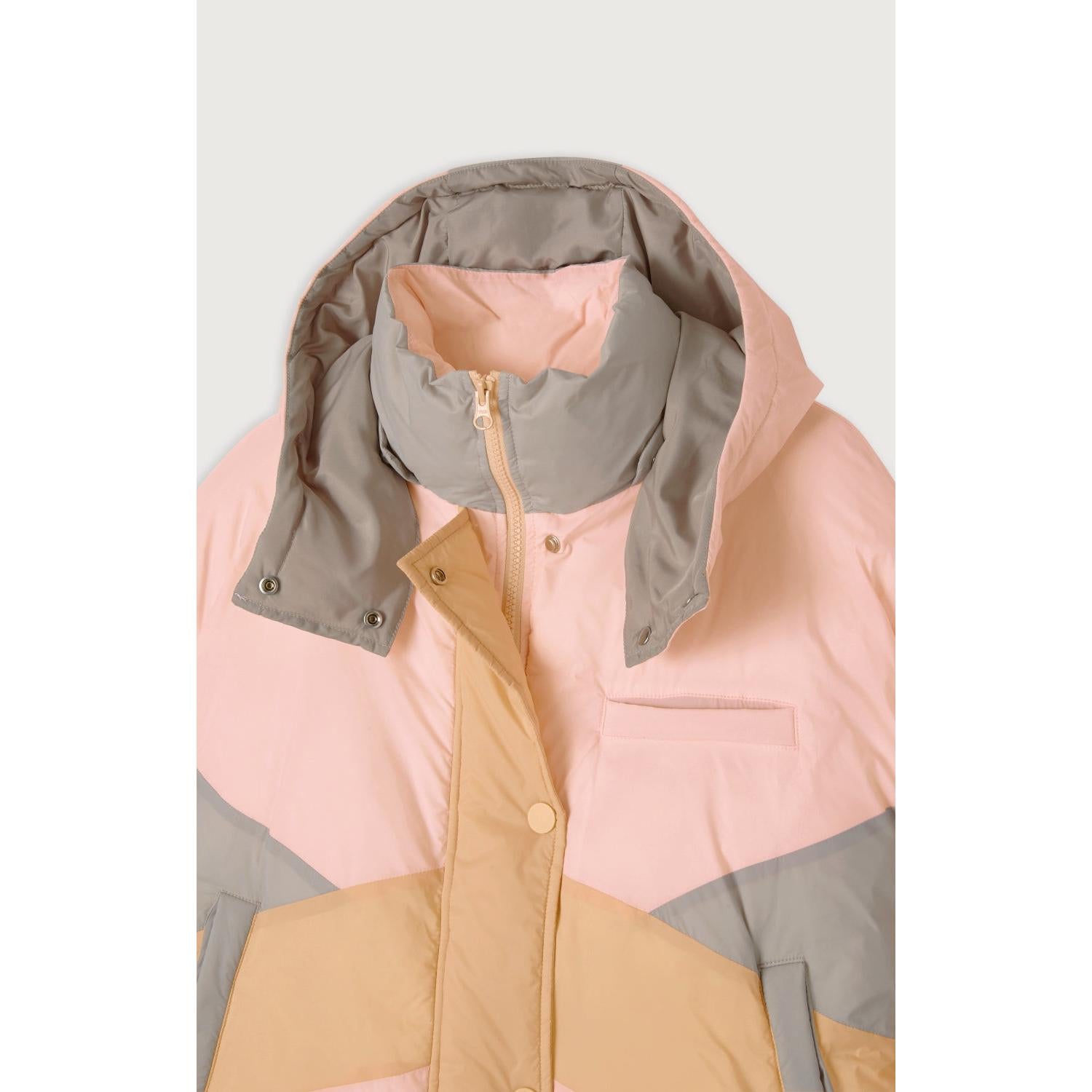 Kolbay Coat - Tricolour Nude - Women