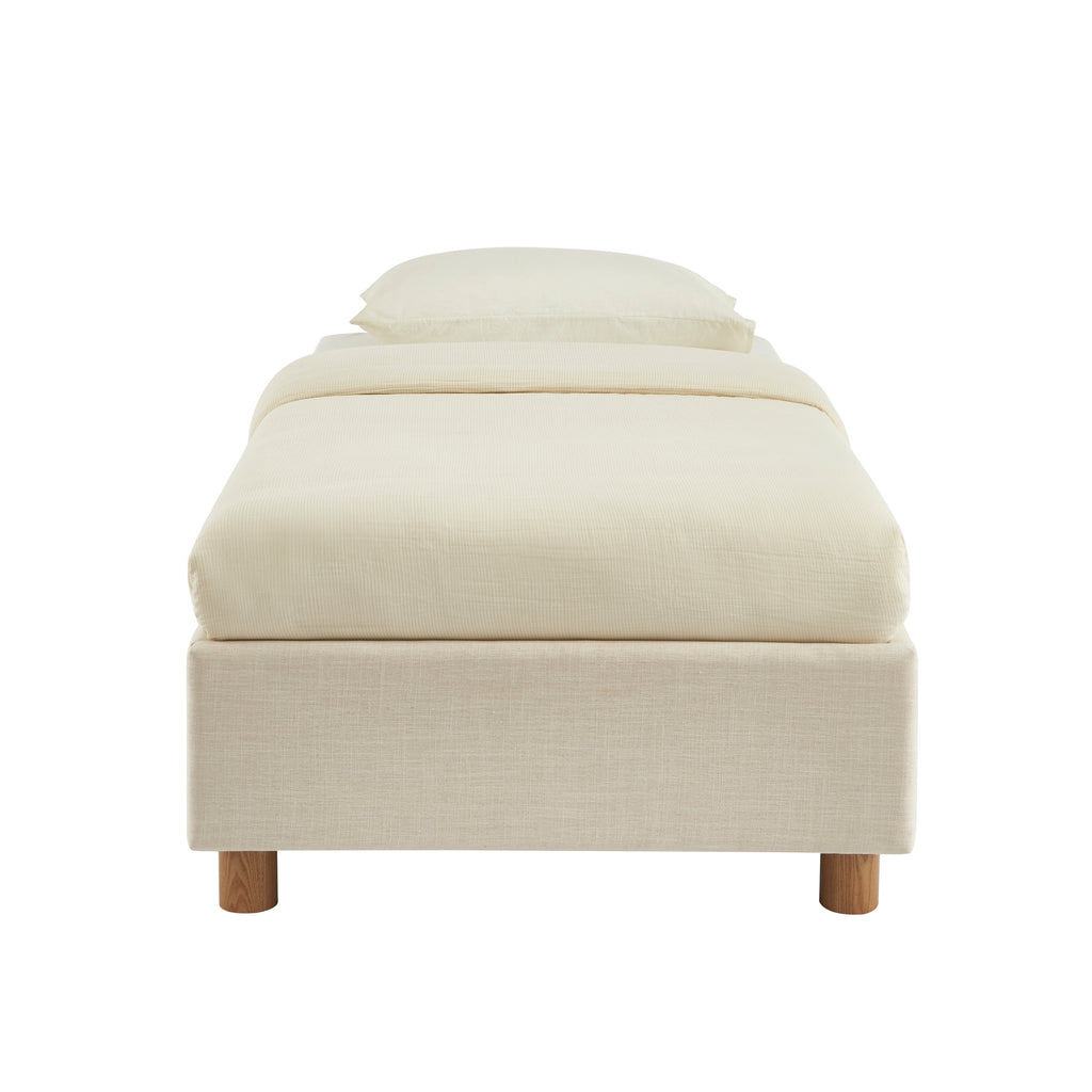 Korall - Cama Infantil - Tejido - Beige Lino