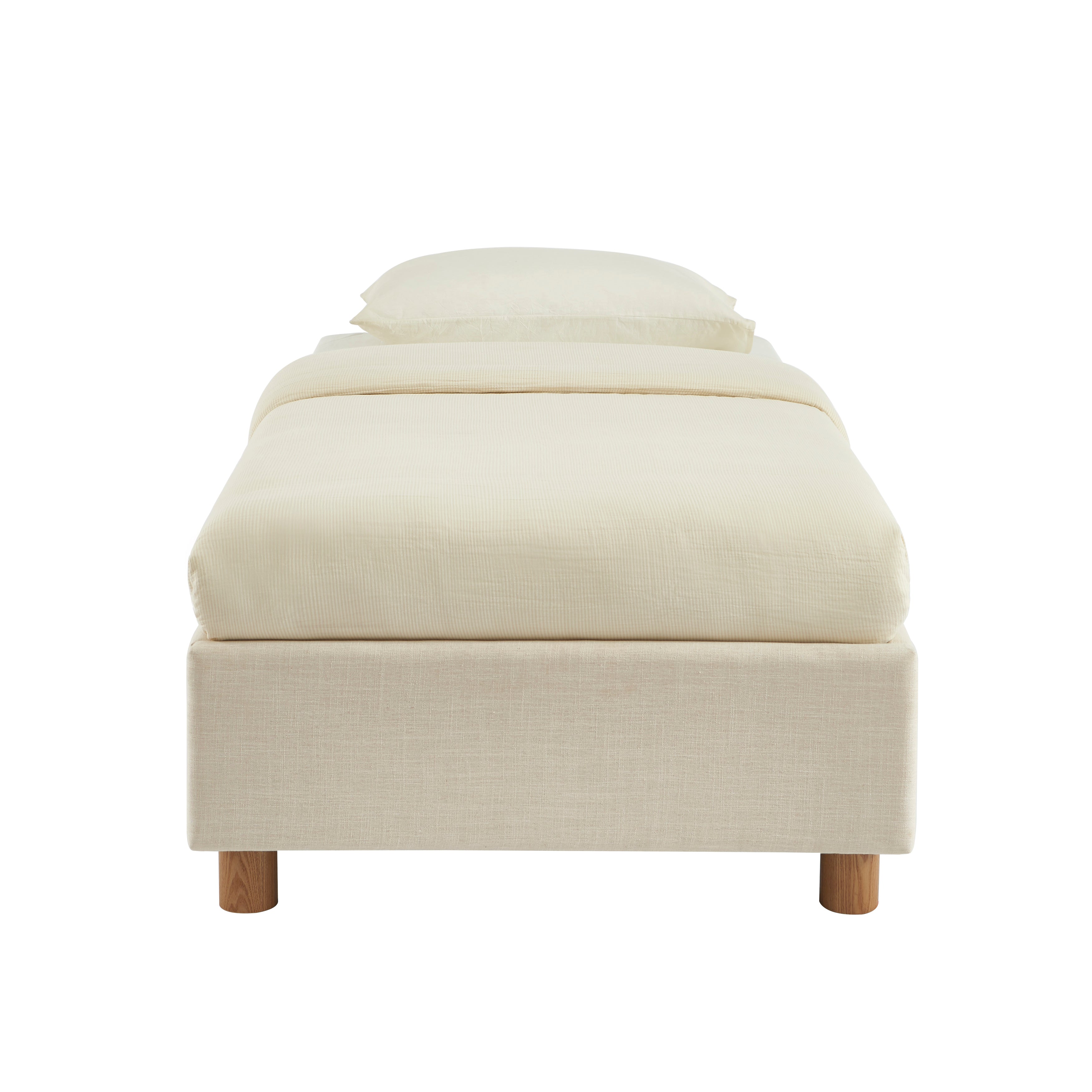 Korall - Cama Infantil - Tejido - Beige Lino
