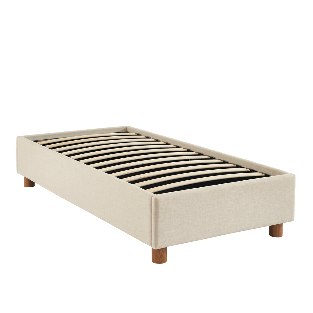 Korall - Cama Infantil - Tejido - Beige Lino