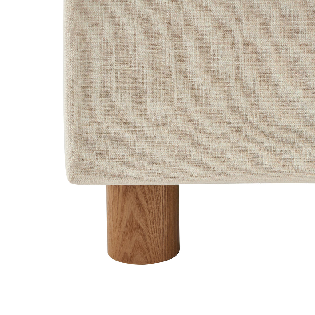 Korall - Cama Infantil - Tejido - Beige Lino