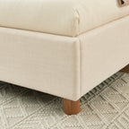 Korall - Cama Infantil - Tejido - Beige Lino