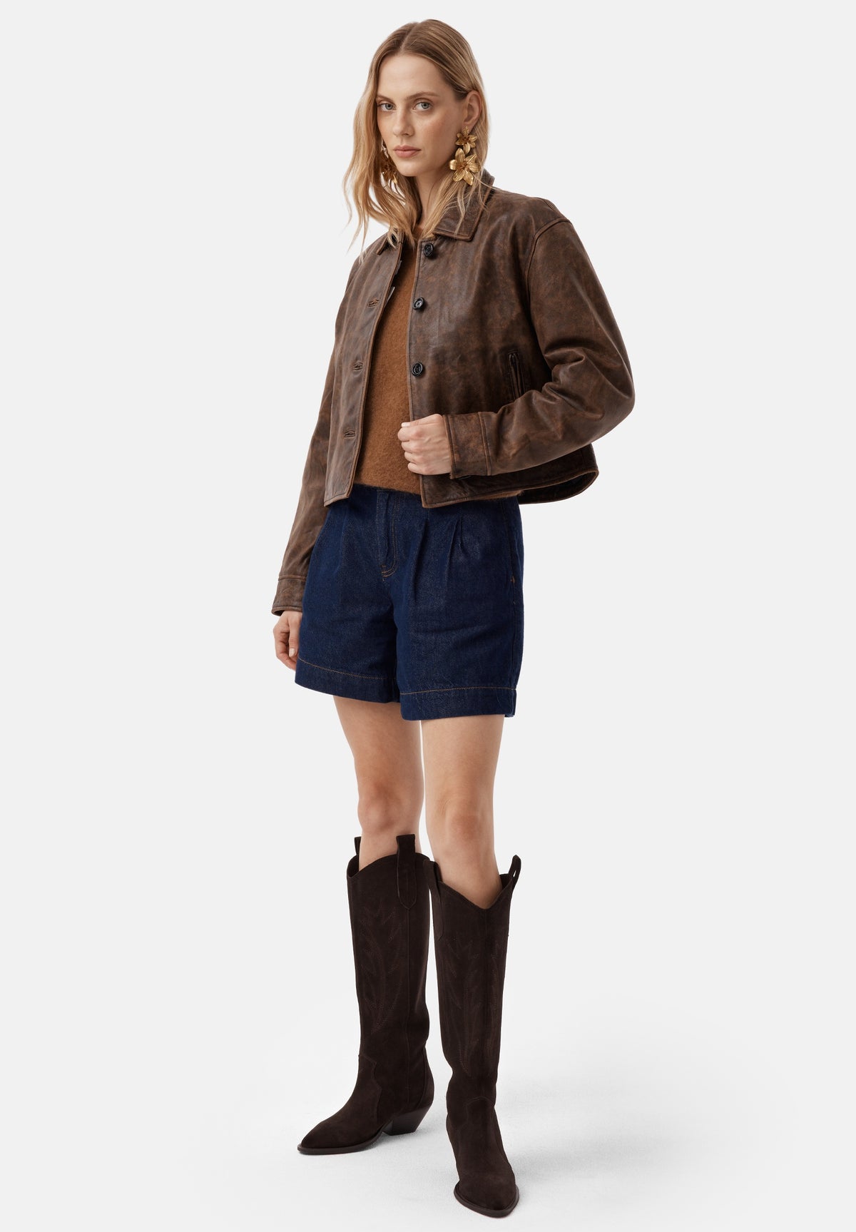 Let's Get Lost Boots - Brown