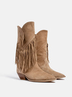 Bottines Super Freak - Beige