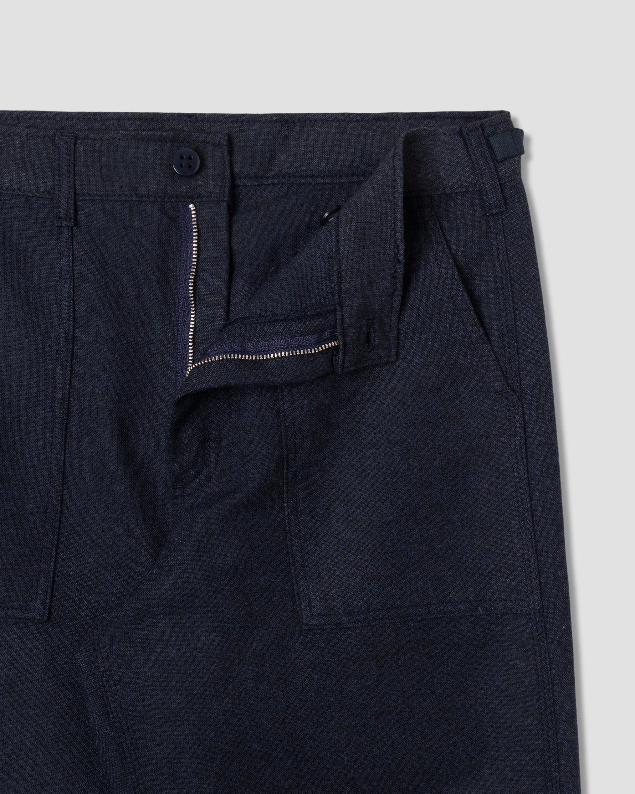 Pantalón K - Lana azul marino