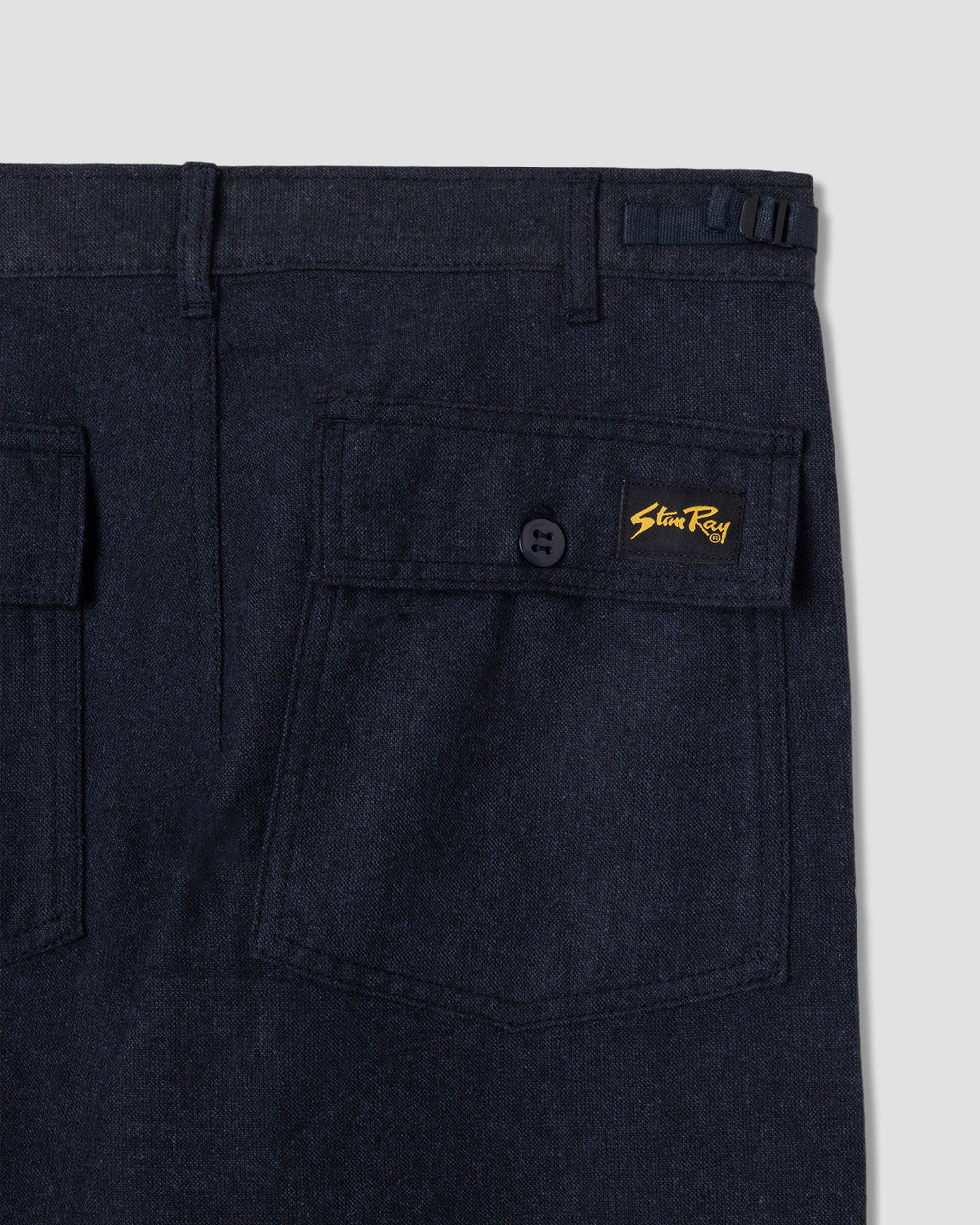 Pantalón K - Lana azul marino