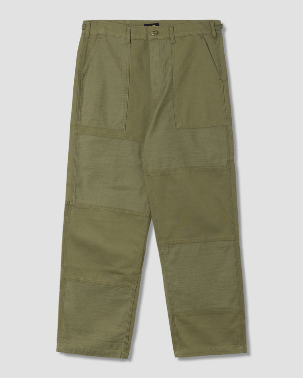 Pantalon K - Olive Poplin/Sateen