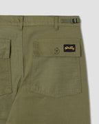 Pantalón K - Popelina/Satén Oliva