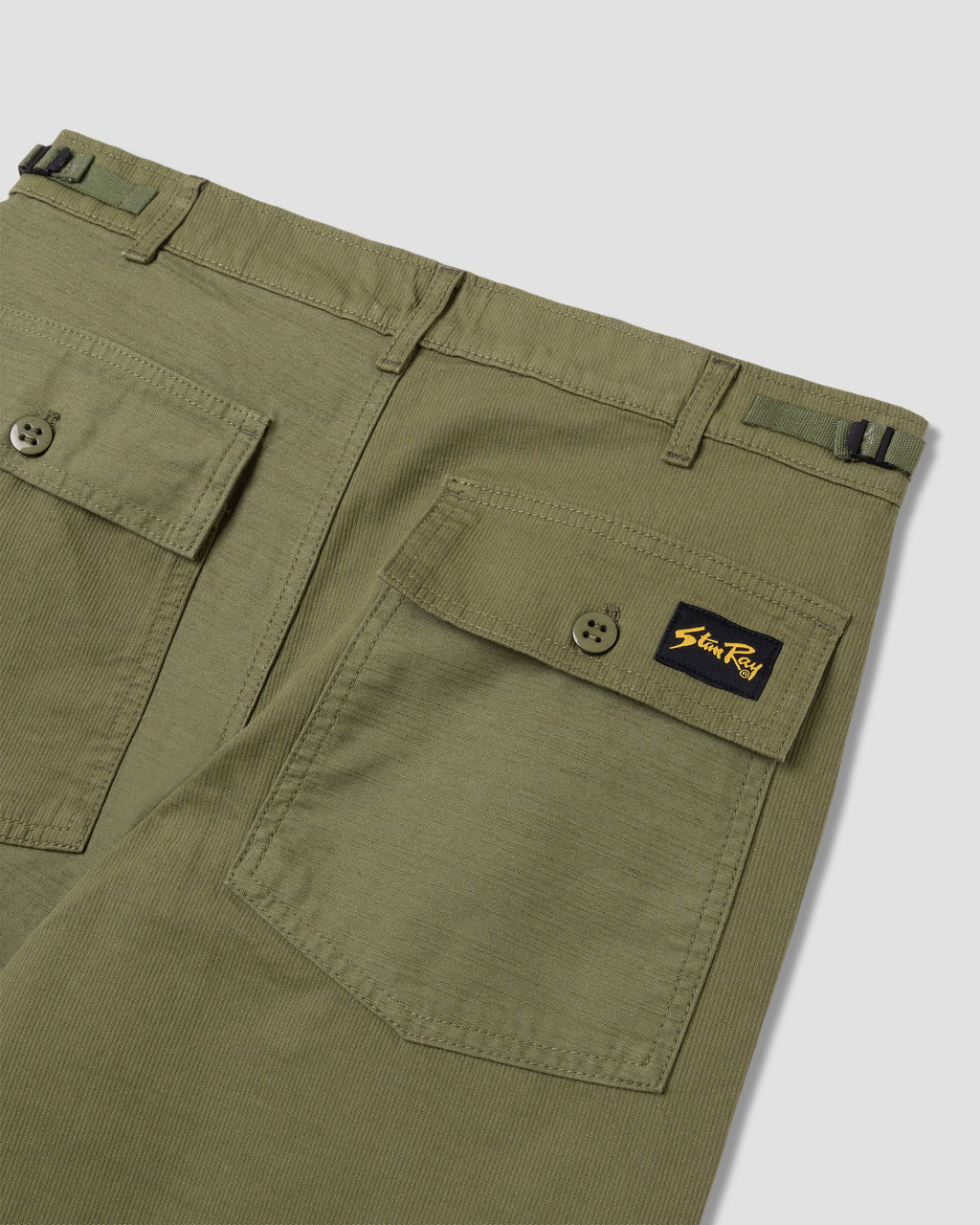 Pantalón K - Popelina/Satén Oliva